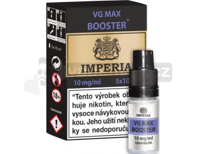 VG Max Booster CZ IMPERIA 5x10ml VG100 10mg