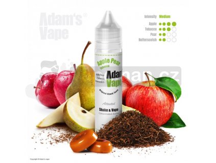 Příchuť Adam´s Vape Shake and Vape 12ml Apple Pear Tobacco
