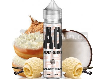 Příchuť Alpha Origins Shake and Vape 15ml Coconut Donut