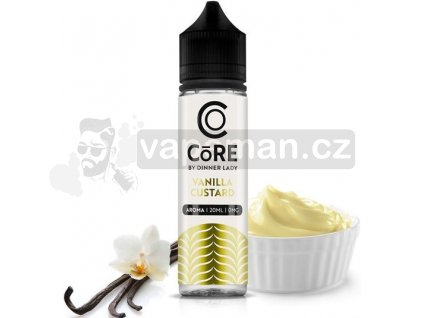 Příchuť Core by Dinner Lady S&V 20ml Vanilla Custard