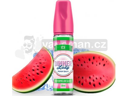 Příchuť Dinner Lady ICE 20ml Sweets Watermelon Slices Ice