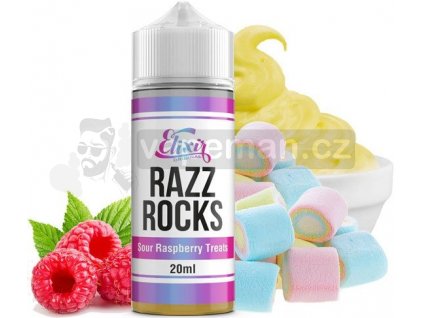 Příchuť Infamous Elixir Shake and Vape 20ml Razzrocks