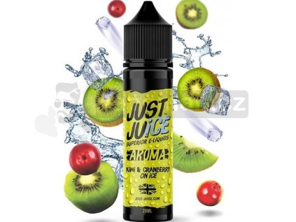 Příchuť Just Juice S&V 20ml Kiwi and Cranberry on Ice