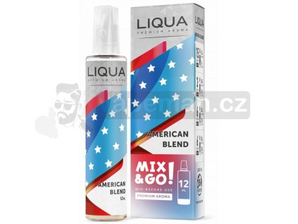 Příchuť Liqua Mix&Go 12ml American Blend
