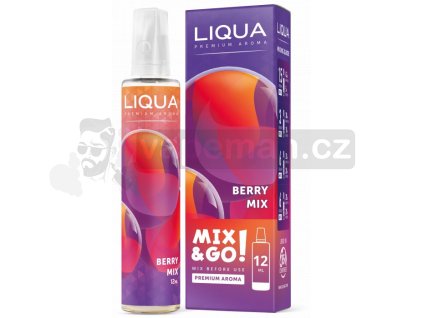 Příchuť Liqua Mix&Go 12ml Berry Mix