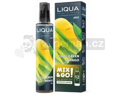Příchuť Liqua Mix&Go 12ml Cool Green Mango