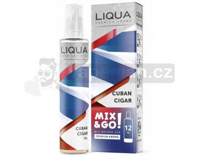 Příchuť Liqua Mix&Go 12ml Cuban Cigar