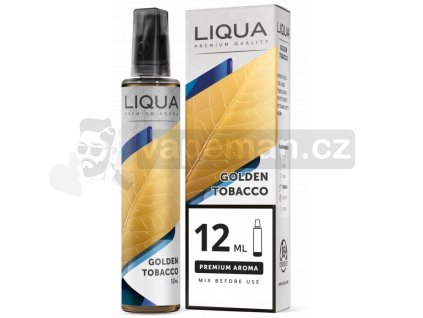 Příchuť Liqua Mix&Go 12ml Golden Tobacco