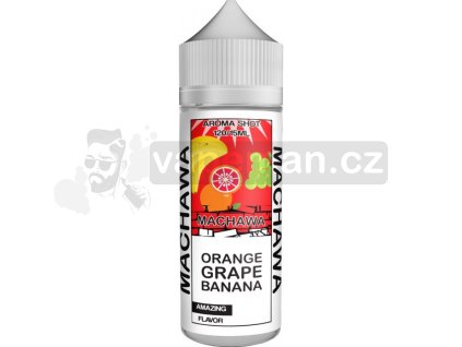 Příchuť MACHAWA Shake and Vape 15ml Orange, Grape and Banana