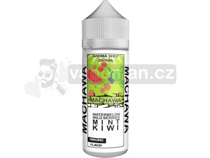 Příchuť MACHAWA Shake and Vape 15ml Watermelon, Wild Berries, Kiwi and Mint