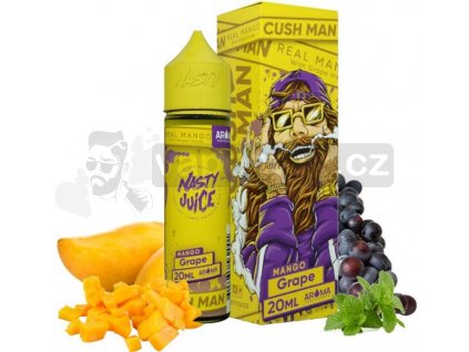 Příchuť Nasty Juice - CushMan S&V 20ml Grape Mango