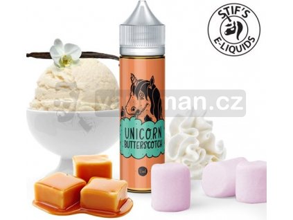 Příchuť Stifs Unicorn Shake and Vape 15ml Butterscotch