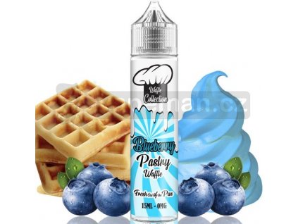 Příchuť Waffle Collection Shake and Vape 15ml Blueberry Pastry