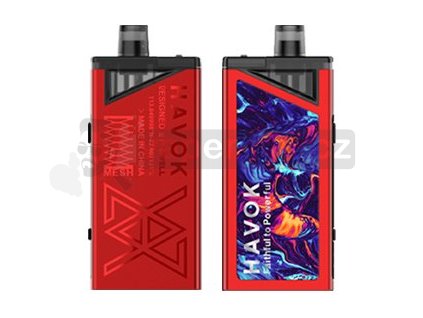 Uwell HAVOK V1 Pod 65W grip Full Kit 1800mAh Red