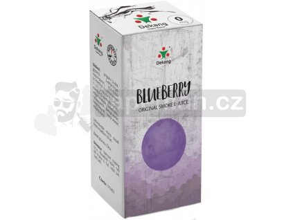 Liquid Dekang Blueberry 10ml - 0mg (Borůvka)