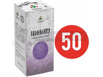 Liquid Dekang Fifty Blueberry 10ml - 0mg (Borůvka)