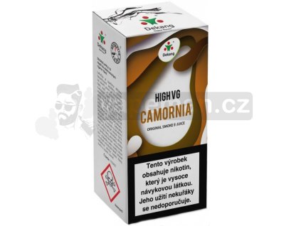 Liquid Dekang High VG Camornia 10ml - 6mg (Tabák s ořechy)