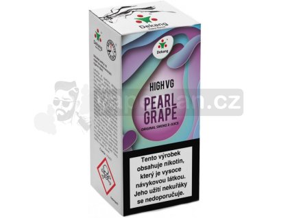 Liquid Dekang High VG Pearl Grape 10ml - 6mg (Hrozny s mátou)