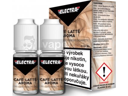 Liquid ELECTRA 2Pack Cafe Latte 2x10ml - 6mg