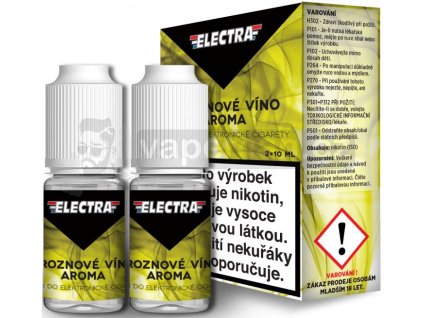 Liquid ELECTRA 2Pack Grape 2x10ml - 20mg (Hroznové víno)