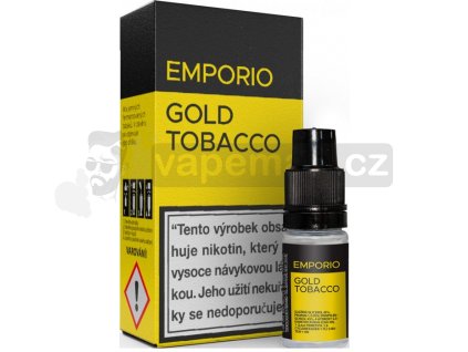 Liquid EMPORIO Gold Tobacco 10ml - 9mg