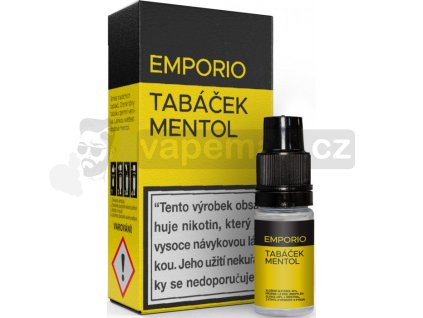 Liquid EMPORIO Tobacco - Menthol 10ml - 6mg