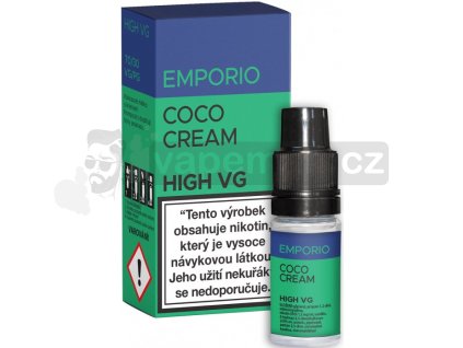 Liquid EMPORIO High VG Coco Cream 10ml - 0mg