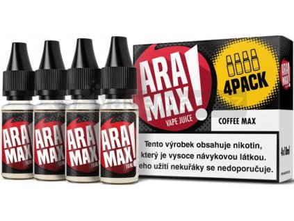 Liquid ARAMAX 4Pack Coffee Max 4x10ml-3mg