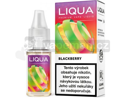 Liquid LIQUA CZ Elements Blackberry 10ml-18mg (ostružina)