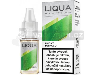 Liquid LIQUA CZ Elements Bright Tobacco 10ml-3mg (čistá tabáková příchuť)