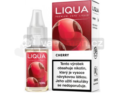 Liquid LIQUA CZ Elements Cherry 10ml-18mg (třešeň)