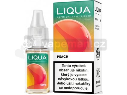 Liquid LIQUA CZ Elements Peach 10ml-3mg (Broskev)