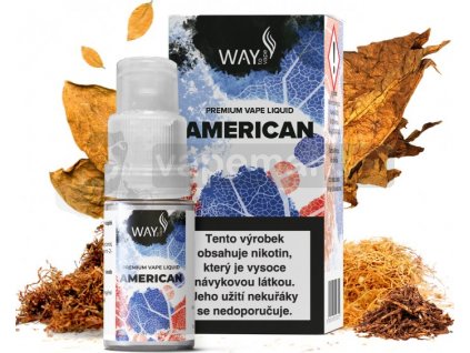 Liquid WAY to Vape American 10ml-18mg