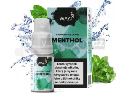 Liquid WAY to Vape Menthol 10ml-6mg