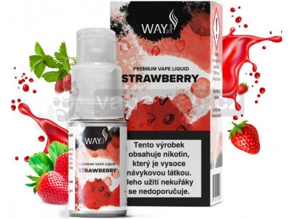 Liquid WAY to Vape Strawberry 10ml-12mg