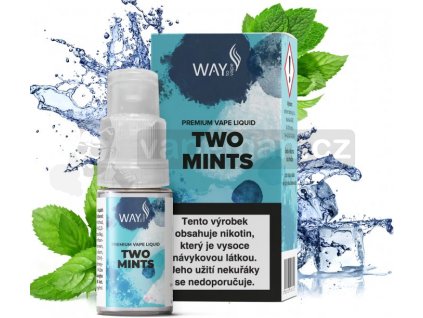 Liquid WAY to Vape Two Mints 10ml-12mg