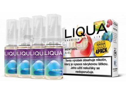 Liquid LIQUA CZ Elements 4Pack Menthol 4x10ml-3mg (Mentol)