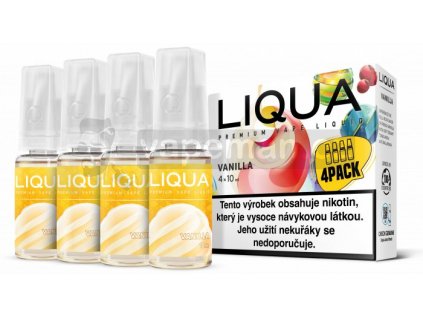 Liquid LIQUA CZ Elements 4Pack Vanilla 4x10ml-6mg (Vanilka)