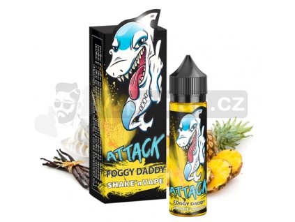 Příchuť Imperia Shark Attack: Foggy Daddy (Ananas s vanilkovým krémem) 10ml