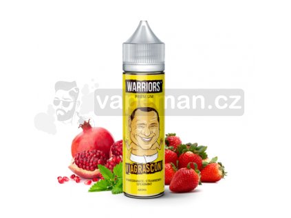 Příchuť ProVape Warriors S&V: Viagrasconi (Granátové jablko, jahoda, máta) 20ml