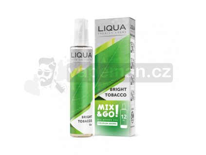 Příchuť LIQUA Mix&Go: Bright Tobacco (Virginská tabáková směs) 12ml