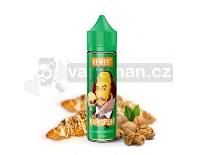 Příchuť ProVape Genius S&V: Vapespear (Croissant s vlašskými ořechy) 20ml