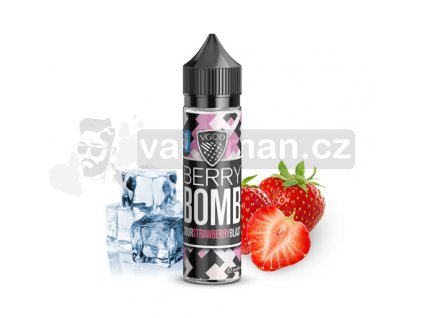 Příchuť VGOD S&V: Berry Bomb Ice (Ledová sladká jahoda) 20ml