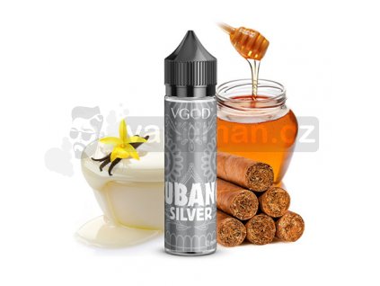 Příchuť VGOD S&V: Cubano Silver (Sladký doutníkový tabák) 20ml
