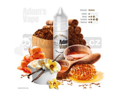 Příchuť Adams vape S&V: Fluffy Tobacco (Sladká tabáková směs) 12ml