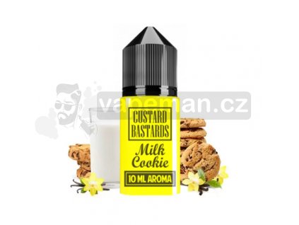 Příchuť Custard Bastards: Milk Cookie (Cookie sušenka s pudinkem) 10ml