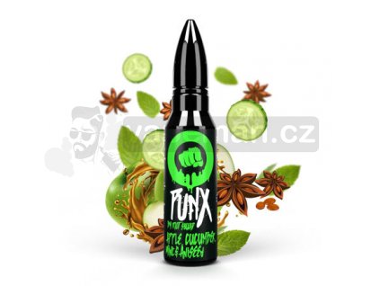 Příchuť Riot Squad PUNX S&V: Jablko s okurkou, mátou a anýzem 20ml