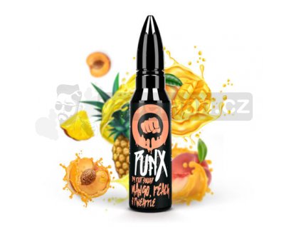 Příchuť Riot Squad PUNX S&V: Mango, broskev a ananas 20ml