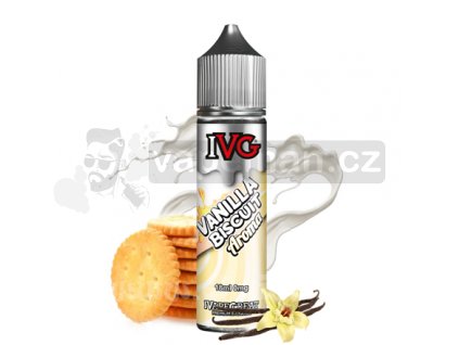 Příchuť IVG S&V: Vanilla Biscuit (Vanilková sušenka) 18ml