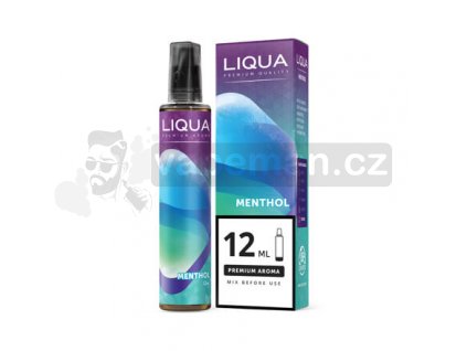 Příchuť LIQUA Mix&Go: Menthol (Ledový mentol) 12ml